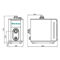 Самовсасывающая насосная установка Shinhoo Aquamaster 3-45, 10 бар, 6,2 м³/ч, 600 Вт, 72111001 - миниатюра фото 4