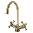 Смеситель Zorg Antic A 6002K-BR для кухни - миниатюра фото 1