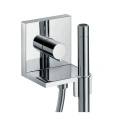 Встраиваемая система ручного душа AX ShowerCollection с запорным вентилем (хром) (10651000) - миниатюра фото 1