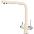 Смеситель для кухни Zorg ZR 348 YF хром-песочный - миниатюра фото 1