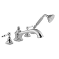 Смеситель для ванны Nicolazzi Impero с ручным душем, 4 отверстия, хром (1204CR36L) - миниатюра фото 1