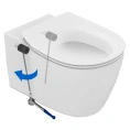 Комплект для подвесного унитаза Ideal Standard: чаша AquaBlade + сиденье с микролифтом + инсталляция 4 в 1 - миниатюра фото 5
