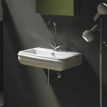 Подвесная раковина AZZURRA CHARME 55×46 см белая с отверстием под смеситель - миниатюра фото 1