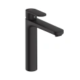 Смеситель для раковины Hansgrohe Vernis Blend матовый черный (71552670) - миниатюра фото 1
