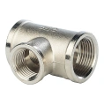 Stout Тройник ВВ переходной никелированный 3/4X1/2X3/4 - миниатюра фото 1