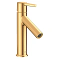 Смеситель для раковины AX Starck 100 в цвете полированное золото (10003990) - миниатюра фото 1