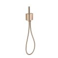 Ручной душ AX Edge с держателем, 2 режимами струи и шлангом 1,25 м в цвете полированное красное золото (46520300) - миниатюра фото 1