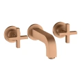 Смеситель для раковины AX Citterio в элегантном цвете шлифованная бронза (39313140) - миниатюра фото 1