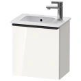Подвесная тумбочка Duravit D-Neo, 440x410x274 мм, 1 дверца, белый высокоглянцевый (DE4259R2222) - миниатюра фото 1