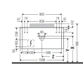 Подвесная тумба Duravit Happy D.2 Plus с 2 ящиками, белая глянцевая (HP496102222) - миниатюра фото 2