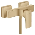 Настенный смеситель для душа Hansgrohe Metropol в шлифованной бронзе (32560140) - миниатюра фото 1