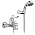 Смеситель для ванны с душем Nicolazzi Signal настенный, 3 отверстия, хром (3401CR20) - миниатюра фото 1