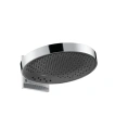 Верхний душ Hansgrohe Rainfinity 360 мм: 3 вида струи в стильном исполнении графит/хром (26234000) - миниатюра фото 1