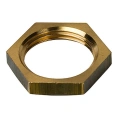 Контргайка STOUT 1 латунная - миниатюра фото 2