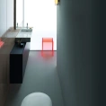 Тумба под раковину Laufen Kartell 120 см, серая галька, с 1 дверцей и 2 створками (4.0829.2.033.641.1) - миниатюра фото 1