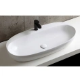 Накладная раковина AZZURRA ELEGANCE 90x42 см белого цвета - миниатюра фото 1