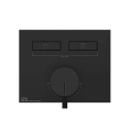 Смеситель для душа Gessi Hi-Fi с двумя независимыми потоками в элегантном Black Metal PVD (63079#706) - миниатюра фото 1