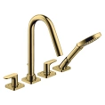 Смеситель для ванны AX Citterio M в роскошном полированном золоте (34454990) - миниатюра фото 1