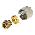 Фитинг STOUT компрессионный для труб металлопластиковых PEX-AL-PEX 20x2-0x3/4 - миниатюра фото 1