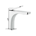Смеситель для раковины GESSI Rilievo на 1 отверстие с донным клапаном, хром (59001#031) - миниатюра фото 1
