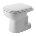 Напольный унитаз Duravit D-Code со скрытым сливом и гибкой подводкой (21100100002) - миниатюра фото 1