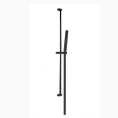 Gessi Goccia: стильная душевая штанга с ручным душем в черном цвете (33645#299) - миниатюра фото 1