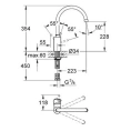 Кухонный смеситель Grohe Concetto 32661DC1 - миниатюра фото 10