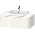 Тумба подвесная Duravit Happy D.2 Plus 354x1000x550мм, белая глянцевая (HP494102222) - миниатюра фото 1