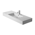Раковина Duravit Vero для мебели 1250x490 мм, белая, 3 отверстия под смеситель (329120030) - миниатюра фото 3