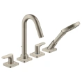 Смеситель для ванны AX Citterio M на борт ванны в цвете шлифованный никель (34444820) - миниатюра фото 1