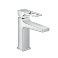 Смеситель для раковины Hansgrohe Metropol 110 на одно отверстие с донным клапаном, хром (74506000) - миниатюра фото 1