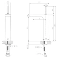 Кухонный смеситель Bravat Spring F179113C-A с поворотным изливом и высоким подъёмом - миниатюра фото 3
