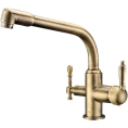Смеситель для кухни Zorg ZR 319 YF-33 BR: Латунный, коричневый - миниатюра фото 1