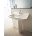 Раковина Duravit Starck 3 двойная 1300x485 мм с двумя отверстиями под смеситель и переливом, белый (865160000) - миниатюра фото 1