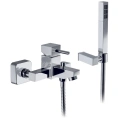 Смеситель для ванны с душем Nicolazzi Antelao настенный, хром (3801CR) - миниатюра фото 1