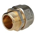 Переходник для металлопластиковых труб STOUT с наружной резьбой НР 1 x 32 резьбозажимной - миниатюра фото 4