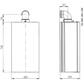 Газовый двухконтурный настенный котел Baxi ECO-4S 10 F - миниатюра фото 4