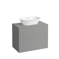База под раковину Laufen New Classic подвесная, 780x450x350 мм, 2 ящика, серый цвет (4.0601.2.085.627.1) - миниатюра фото 1