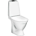 Унитаз-компакт Gustavsberg Nautic 5510 с жесткой крышкой - миниатюра фото 1