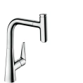 Смеситель для кухни Hansgrohe Talis Select M51 с выдвижным душем и системой sBox, хром (73852000) - миниатюра фото 1