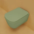 Подвесной унитаз Kerasan Tribeca 55 см: безободковая конструкция с креплением WB9N, цвет Verde Muschio (511411) - миниатюра фото 1