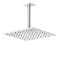 Потолочная душевая головка GESSI Rilievo 250x250 мм, шарнирная, хром (59155#031) - миниатюра фото 1