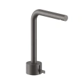 Смеситель для раковины Fantini AF/21 Matt Gun Metal: однорычажный, без донного клапана (27 P5 A506WF) - миниатюра фото 1