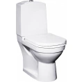 Унитаз-компакт Gustavsberg Logic 5695 с бачком и микролифтом - миниатюра фото 1