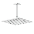 GESSI Rilievo Потолочная душевая головка 250x250 мм, хром (длина 105–1855 мм под заказ) (59159#031) - миниатюра фото 1