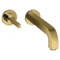 Смеситель для раковины AX Citterio в цвете полированное золото (39113990) - миниатюра фото 1