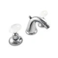 Смеситель для биде Nicolazzi Cristallo Di Rocca на 3 отверстия, хром (2115CR09C) - миниатюра фото 1