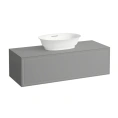 Подвесная тумба Laufen New Classic с ящиком, 1180x450x350 мм, серый (4.0602.1.085.627.1) - миниатюра фото 1