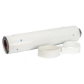 Труба коаксиальная телескопическая Stout DN60/100 470-750 мм п/м SCA-6010-004775 - миниатюра фото 1