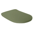 Сиденье-крышка для унитаза Kerasan Tribeca Slim с микролифтом, цвет мохово-зеленый (519111 Verde muschio) - миниатюра фото 1